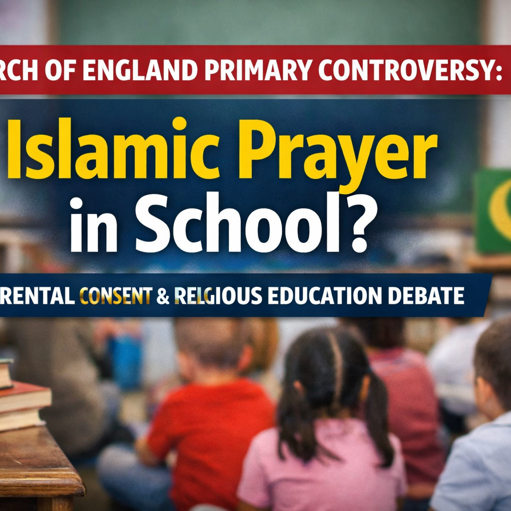 Schoolchildren Allegedly Forced into Islamic Prayer at Church of England Primary – Parental Concerns & Policy Debate