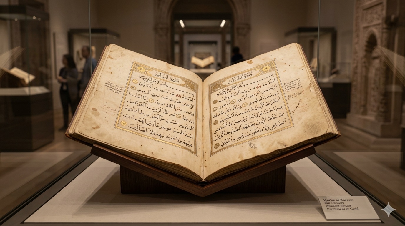 Historic Qur’an in Makkah Highlights Islamic Artistic Heritage
